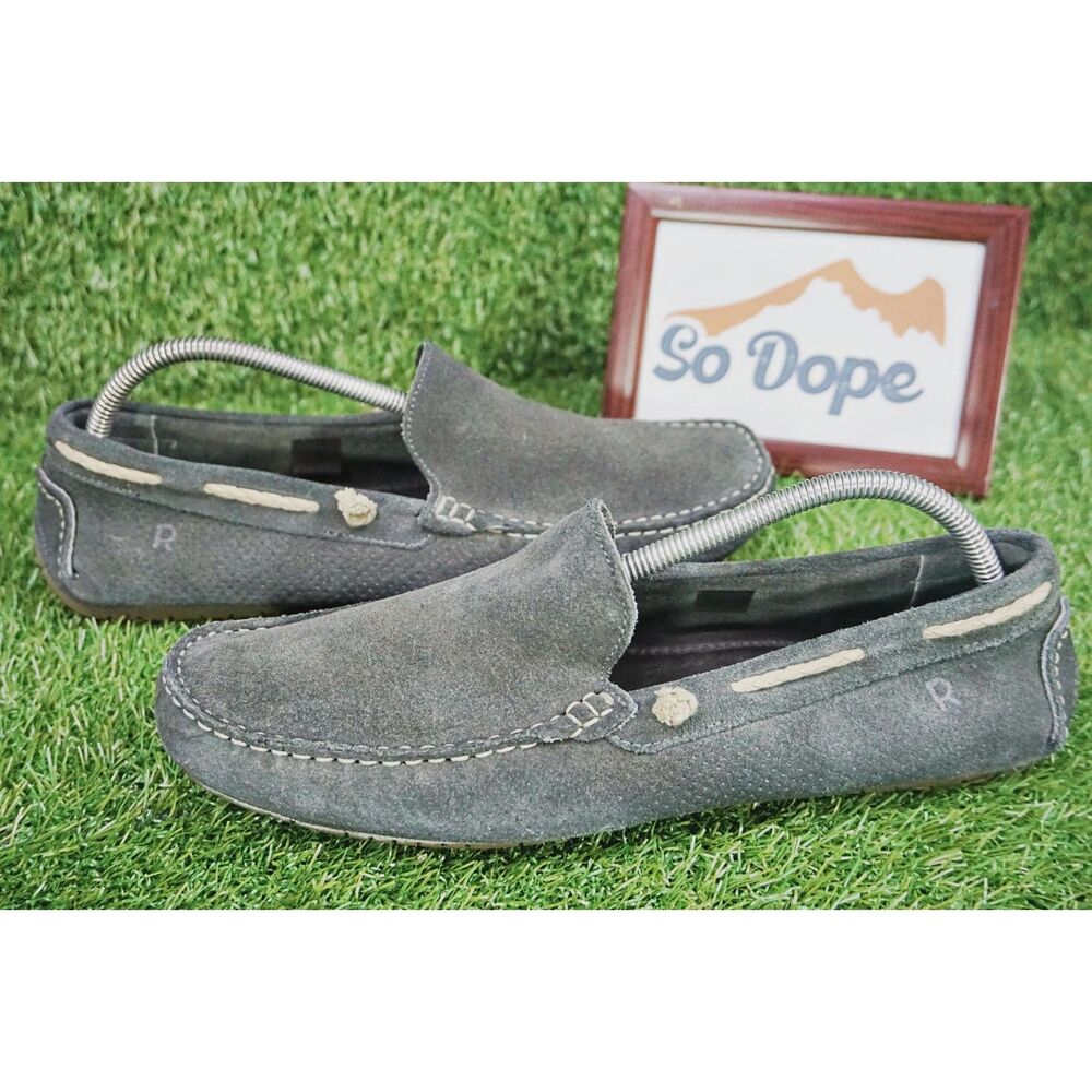 Roan El Dorado Leather Loafers - Men's Size 9
